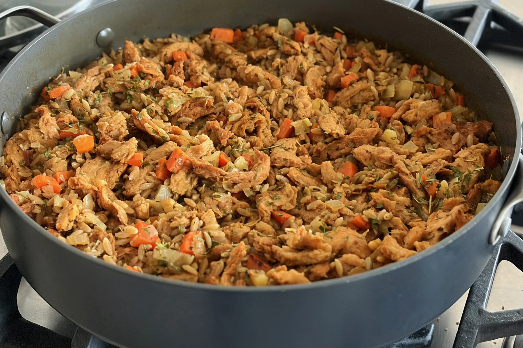 Vegan "Chicken" Noodle Soup