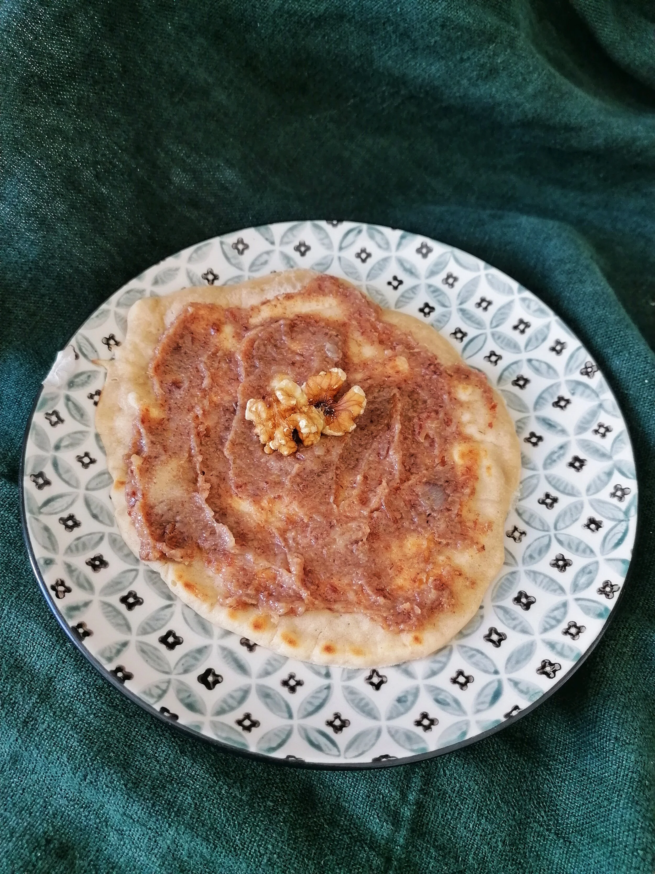 Easy pancake &amp; caramel de dattes