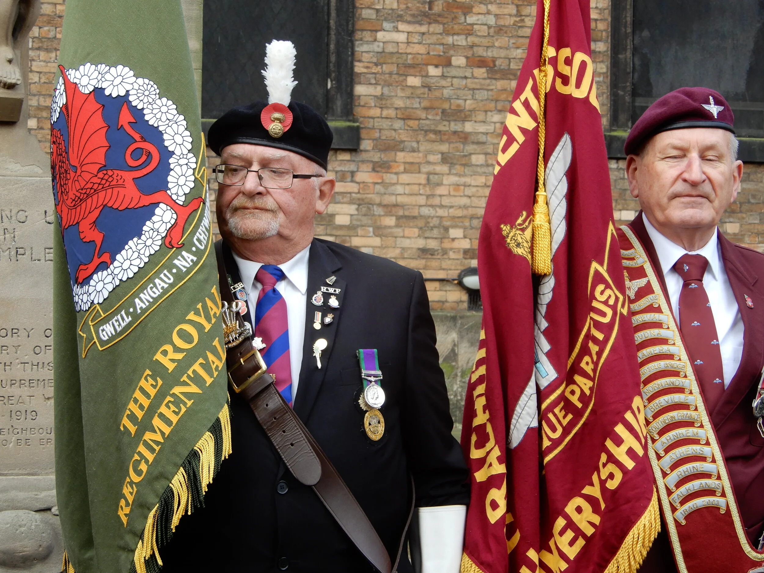 Acts of Remembrance at Shrewsbury
