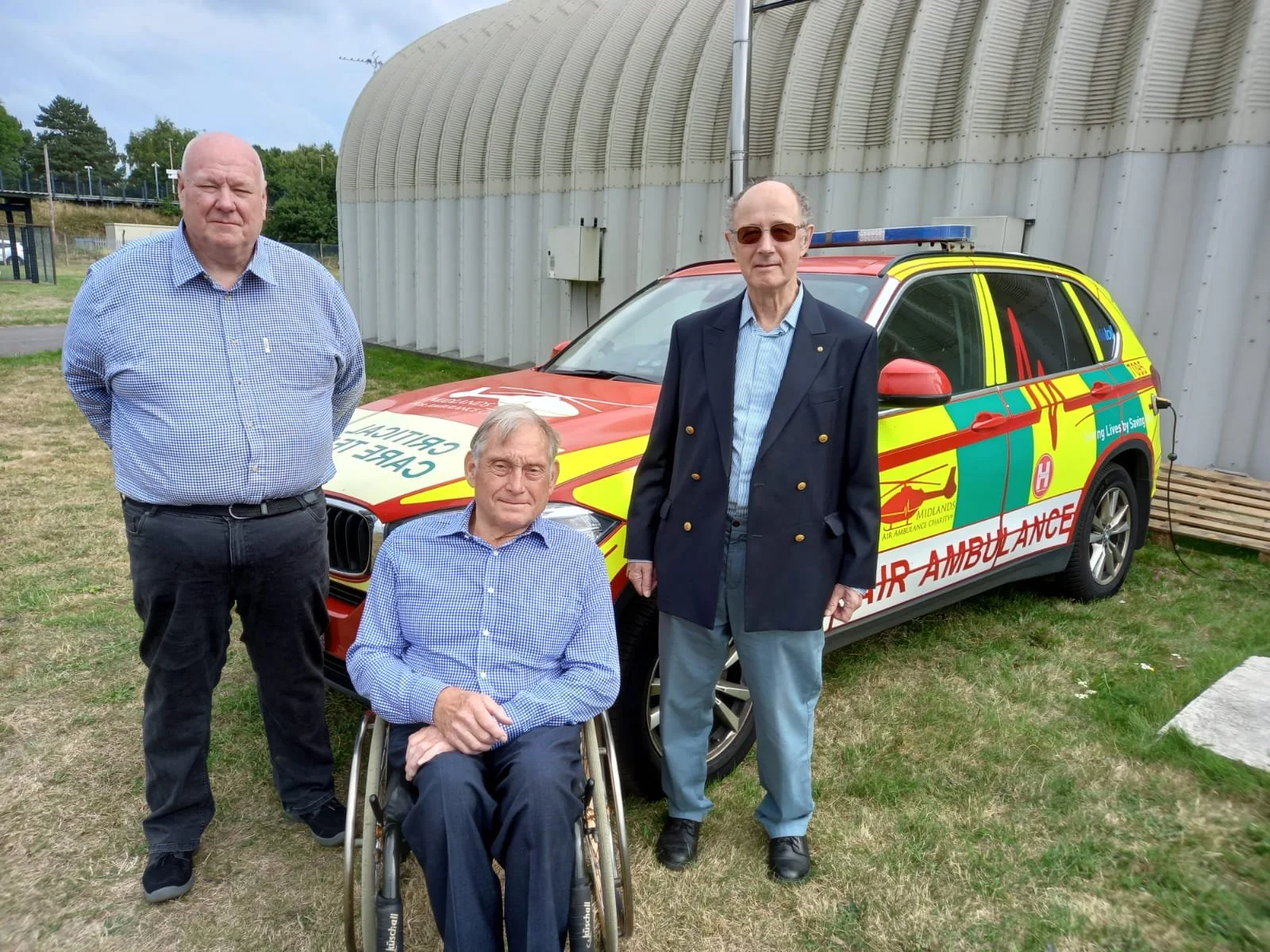 St John's and the Air Ambulance