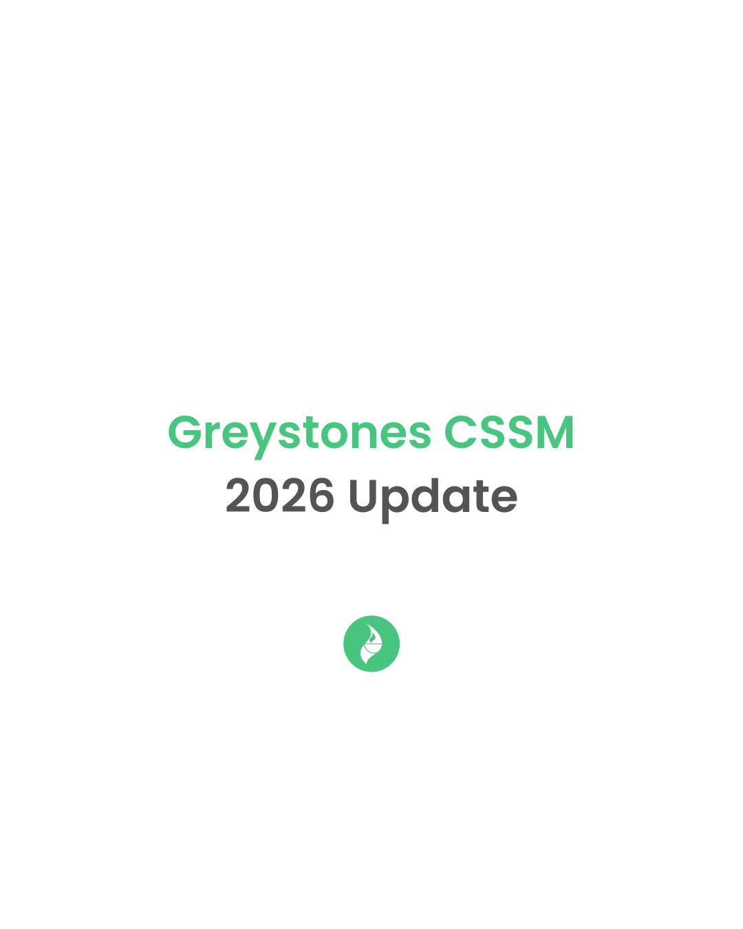 Greystones CSSM 2026 Update