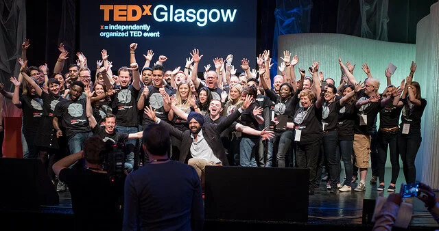 Volunteers make TEDxGlasgow