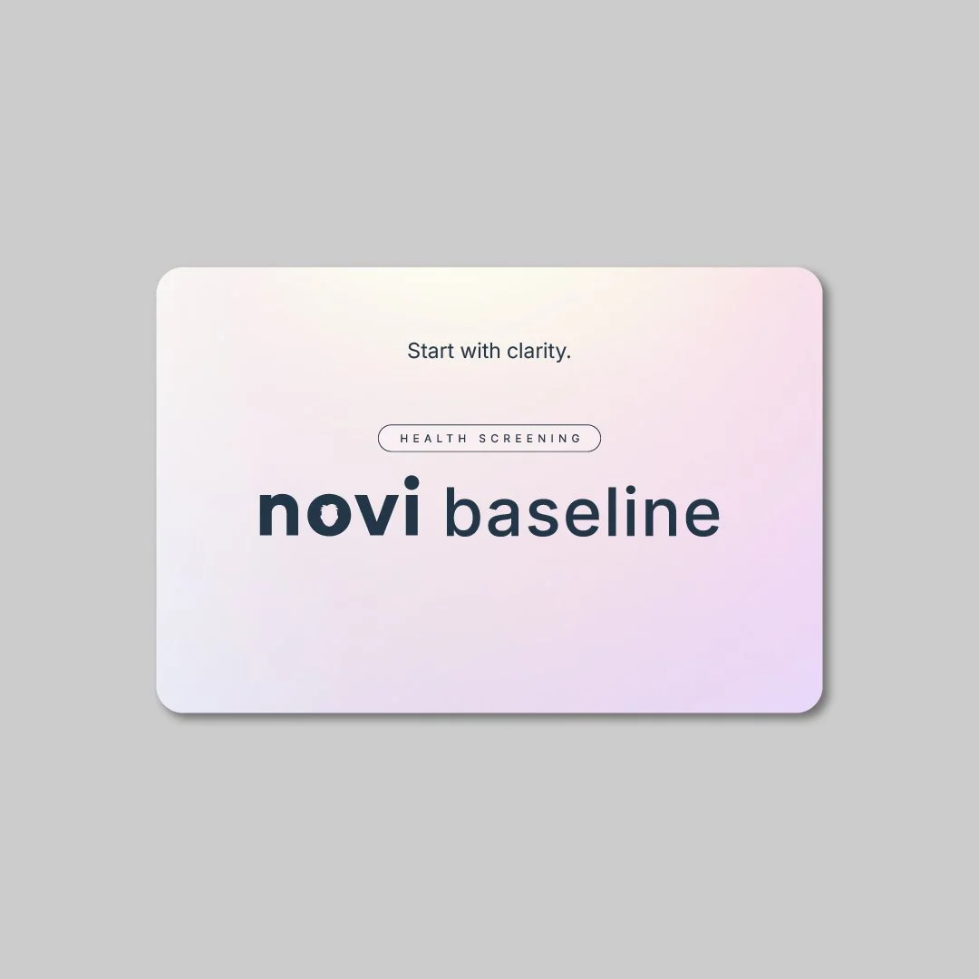 NOVI Baseline Health Assessment Gift Voucher