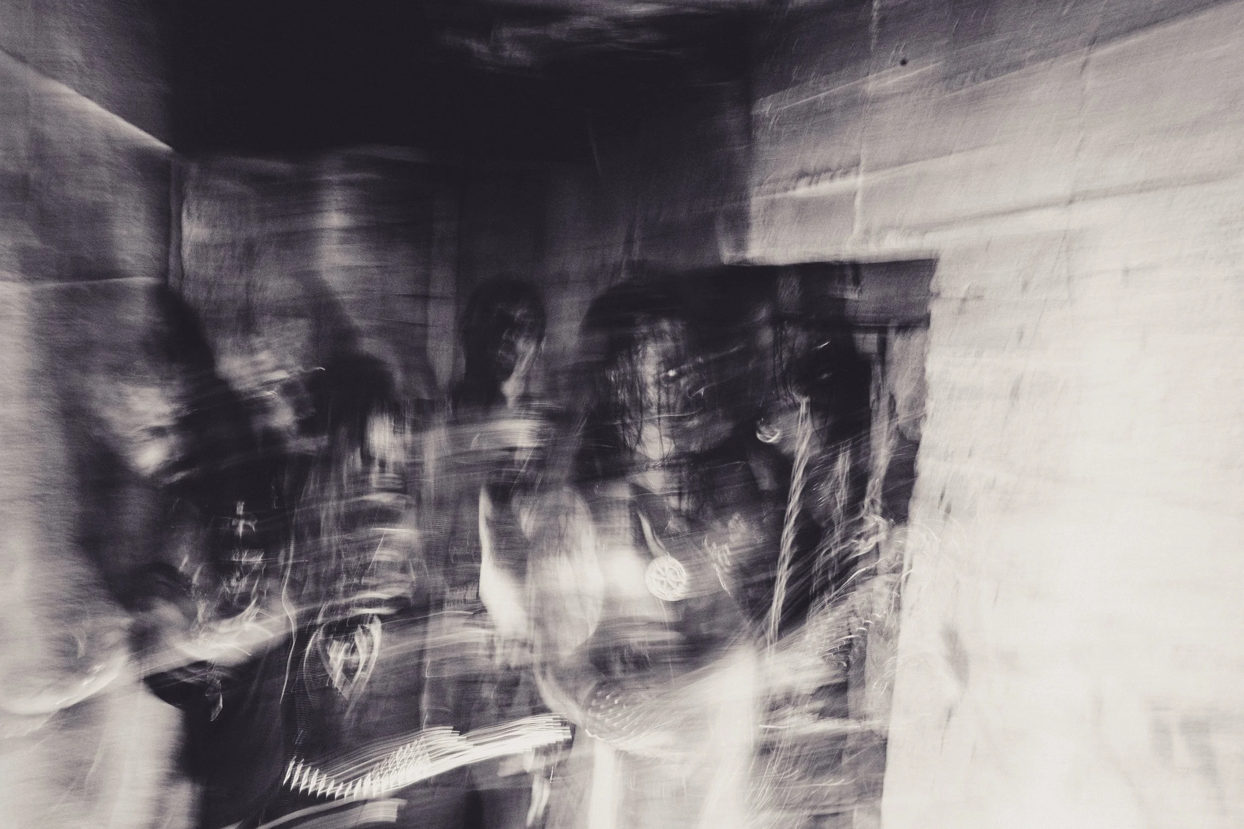 Abstract portrait from the band Beyond Man
