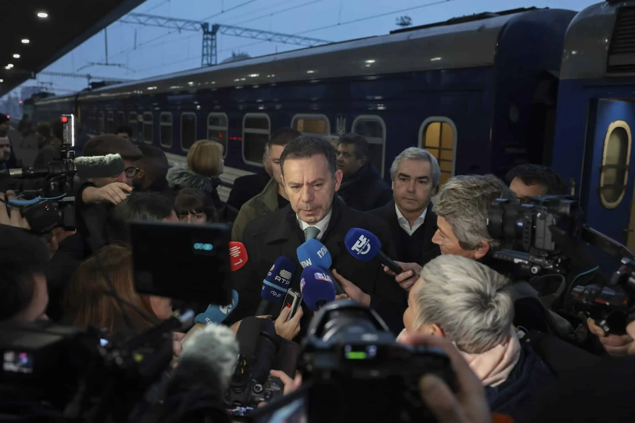 Prime Minister Of Portugal Visits Ukraine