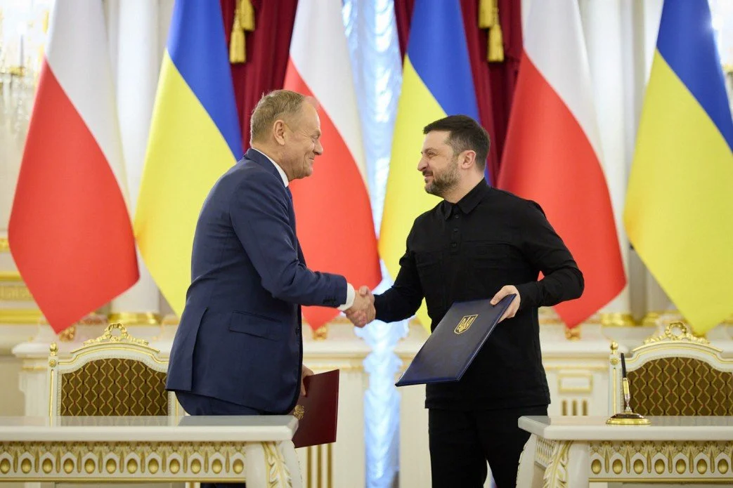 Prime Minister Of Poland Visits Ukraine