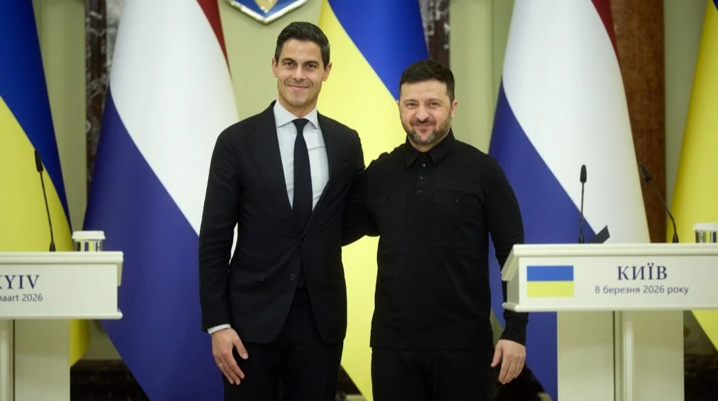 Prime Minister Of Netherlands Visits Ukraine