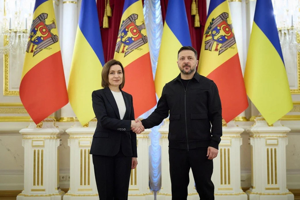 President Of Moldova Visits Ukraine