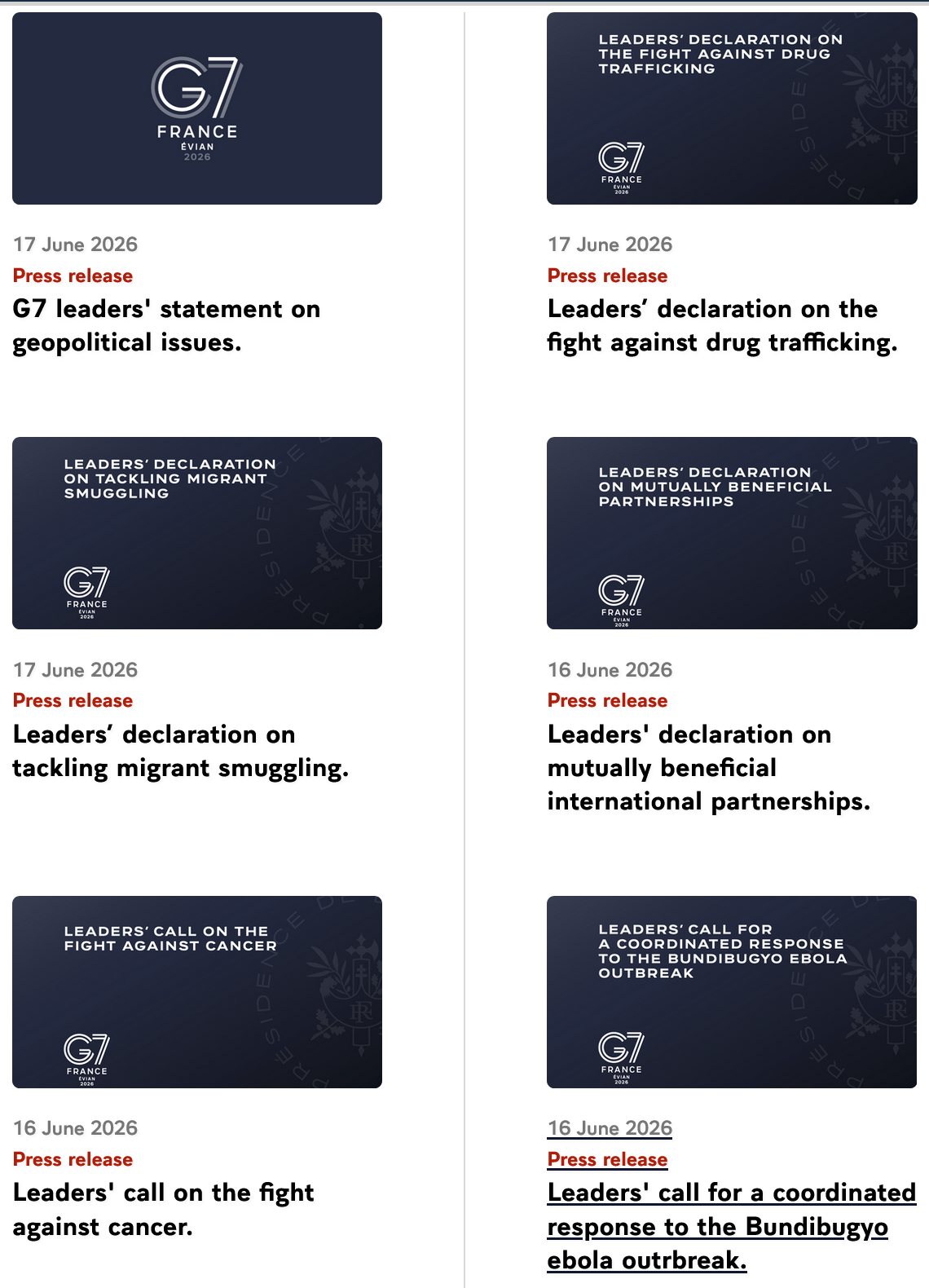 Trump Twice. Macron Once. Number Of Words, Choice Of Words Reveals G7 Challenges To Require Any Member To Do Anything It Does Not Want To Do.