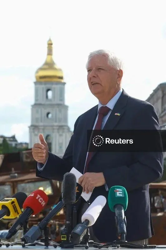 U.S. Senator Lindsey Graham Visits Ukraine