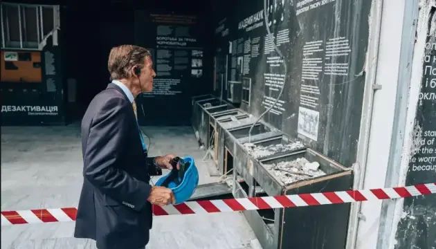 U.S. Senator Blumenthal (D- Connecticut) Visits Ukraine