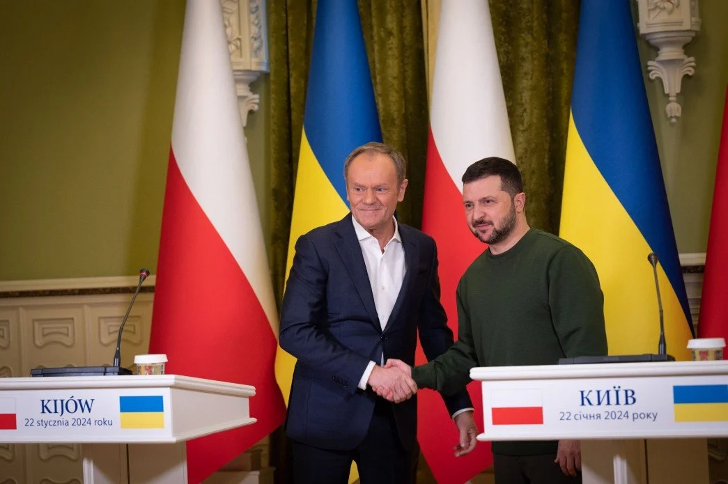 Prime Minister Of Poland Visits Ukraine