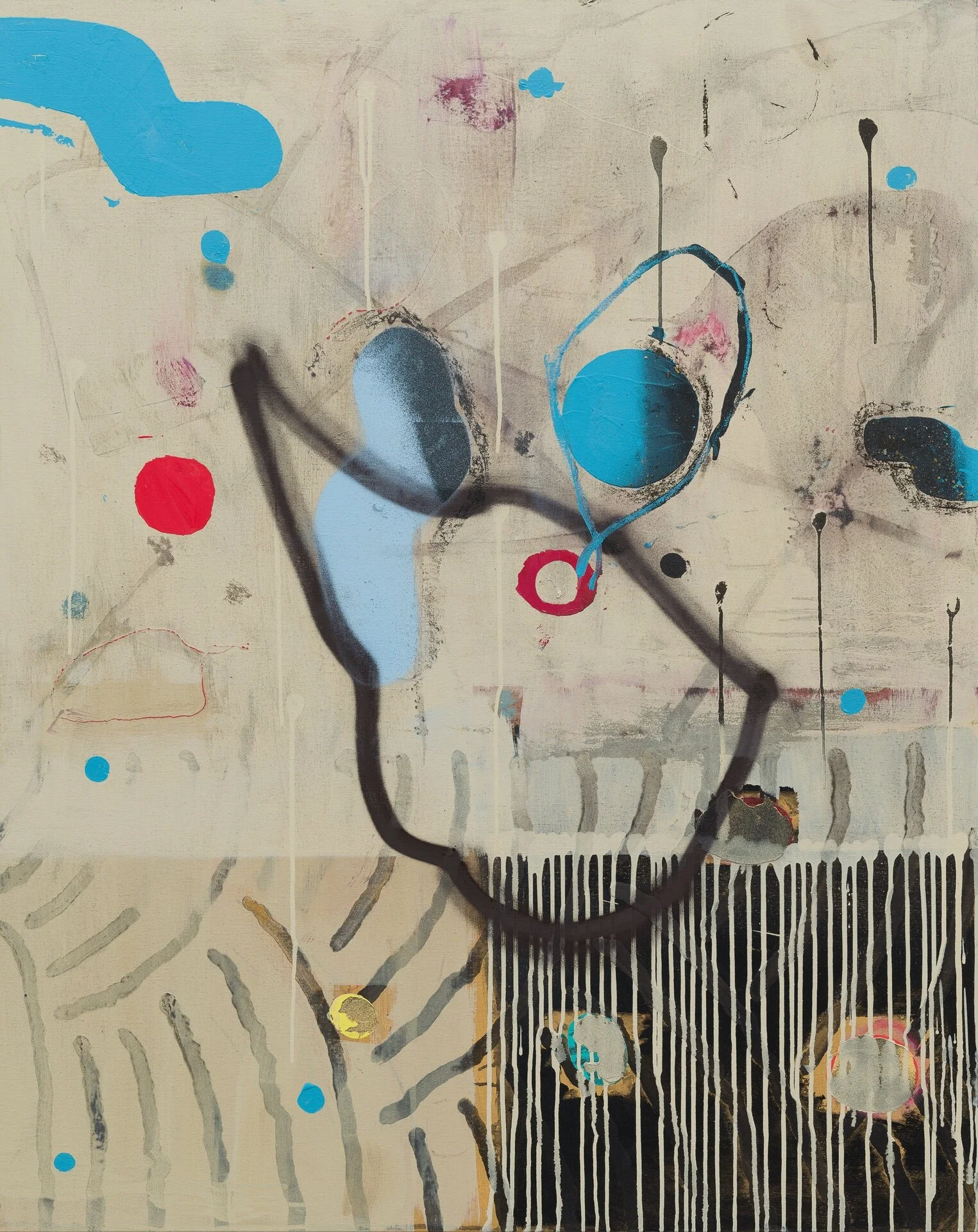 Map Walk 1 acrylic and ilmenite on canvas 150x120cm.jpg