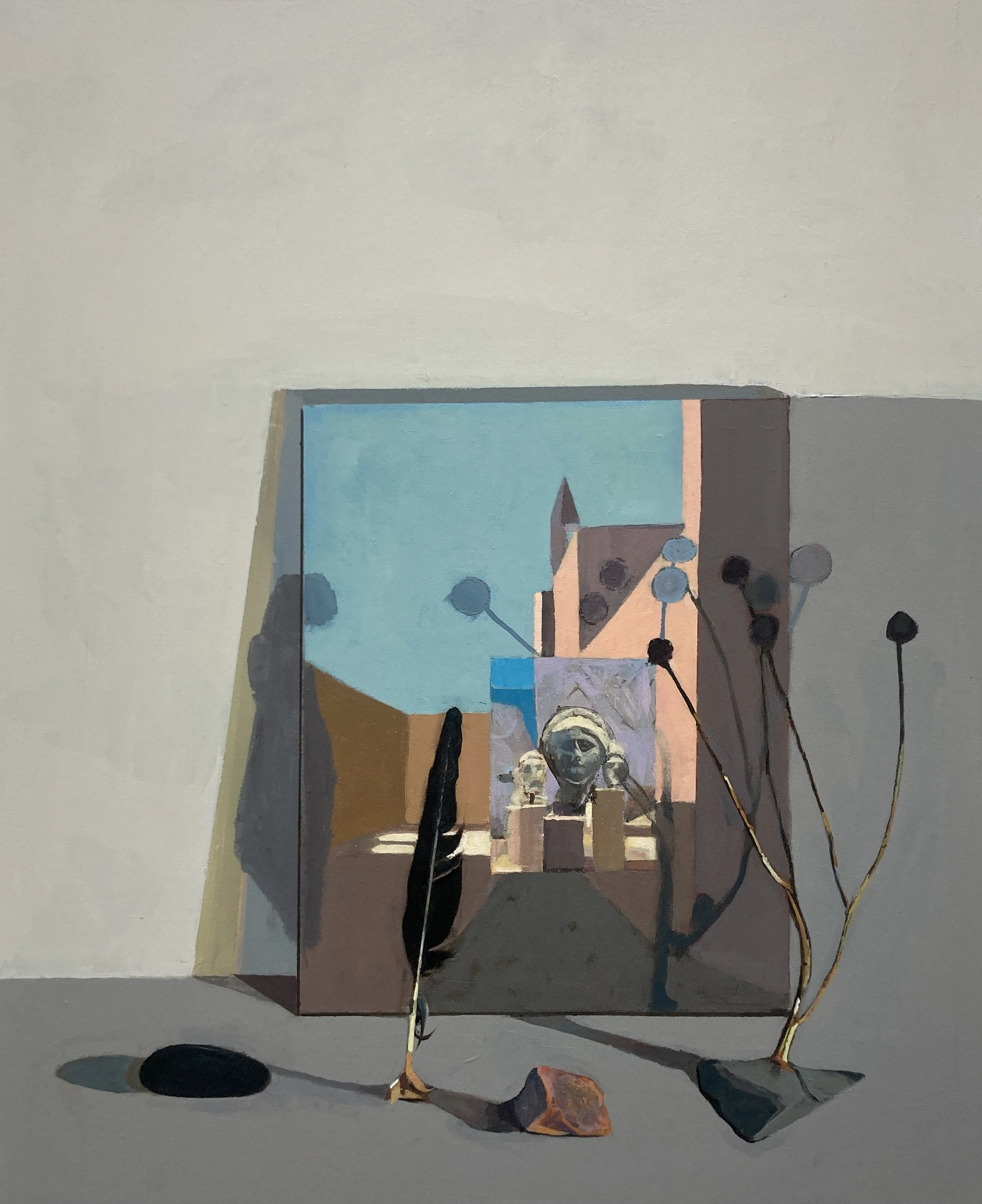Uzes to Malaga acrylic on canvas 60x50xm (Copy)