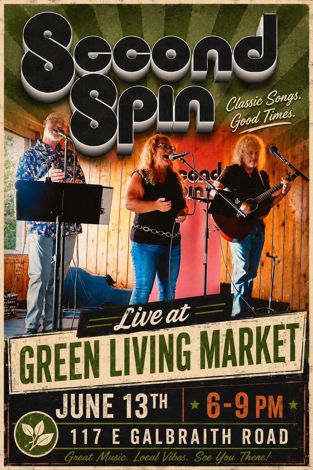 LIVE MUSIC - w/ Second Spin