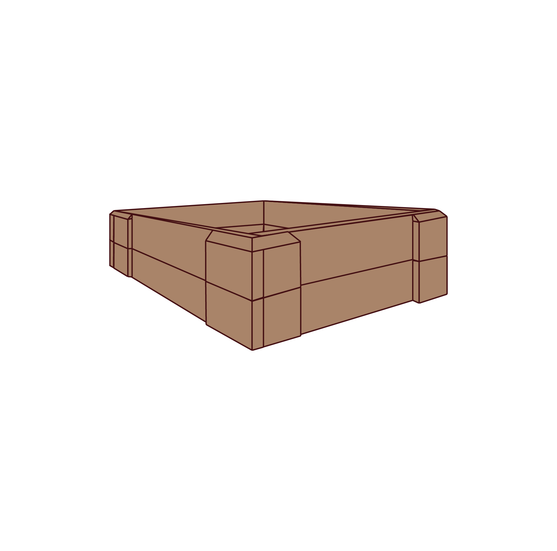 4' Garden Beds