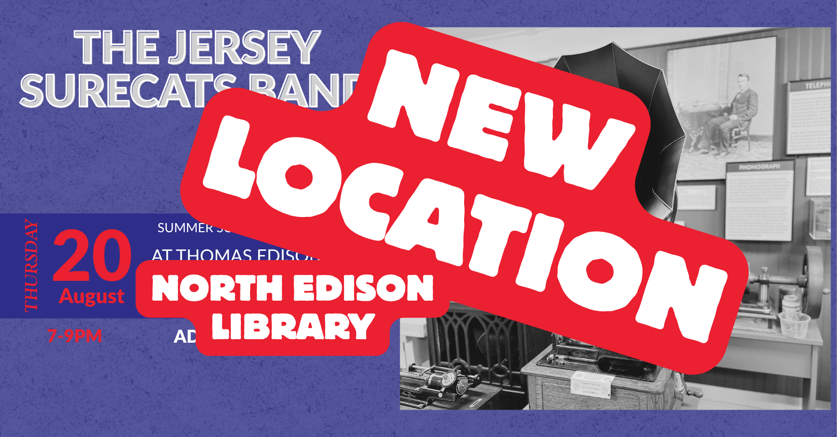Edison Township’s “Summer Sounds Around Town” Concert ft. The Jersey Supercats