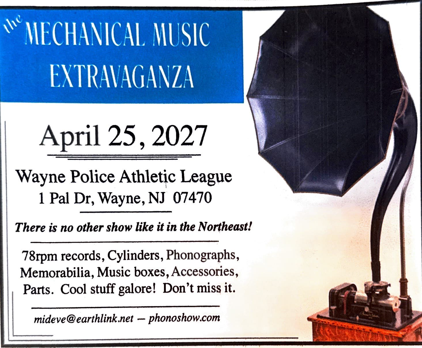 The Mechanical Music Extravaganza