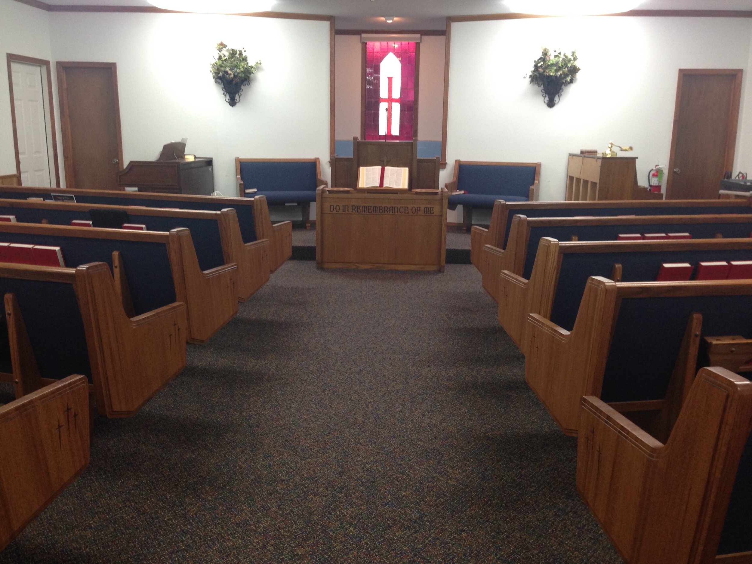 New pews.JPG