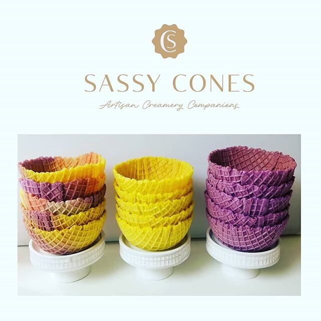 Happy Easter! May your day be filled with laughs, love, and some amazing sweet treats. Checkout our amazing Unicorn, Lemon, and Lavender Cones.
#SassyCones #IceCreamCones #Wafflecones #AZFoodie #eatlocal #supportlocal #phoenix #arizona #icecream #you