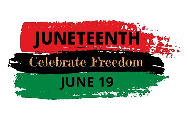 Today, we reflect, remember,  and celebrate our heritage.
Happy Juneteenth!