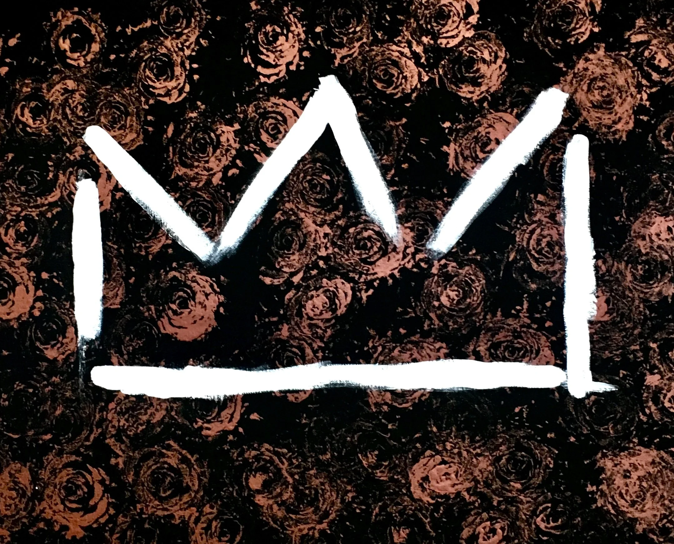 K Crown Art Print 8x10 inch