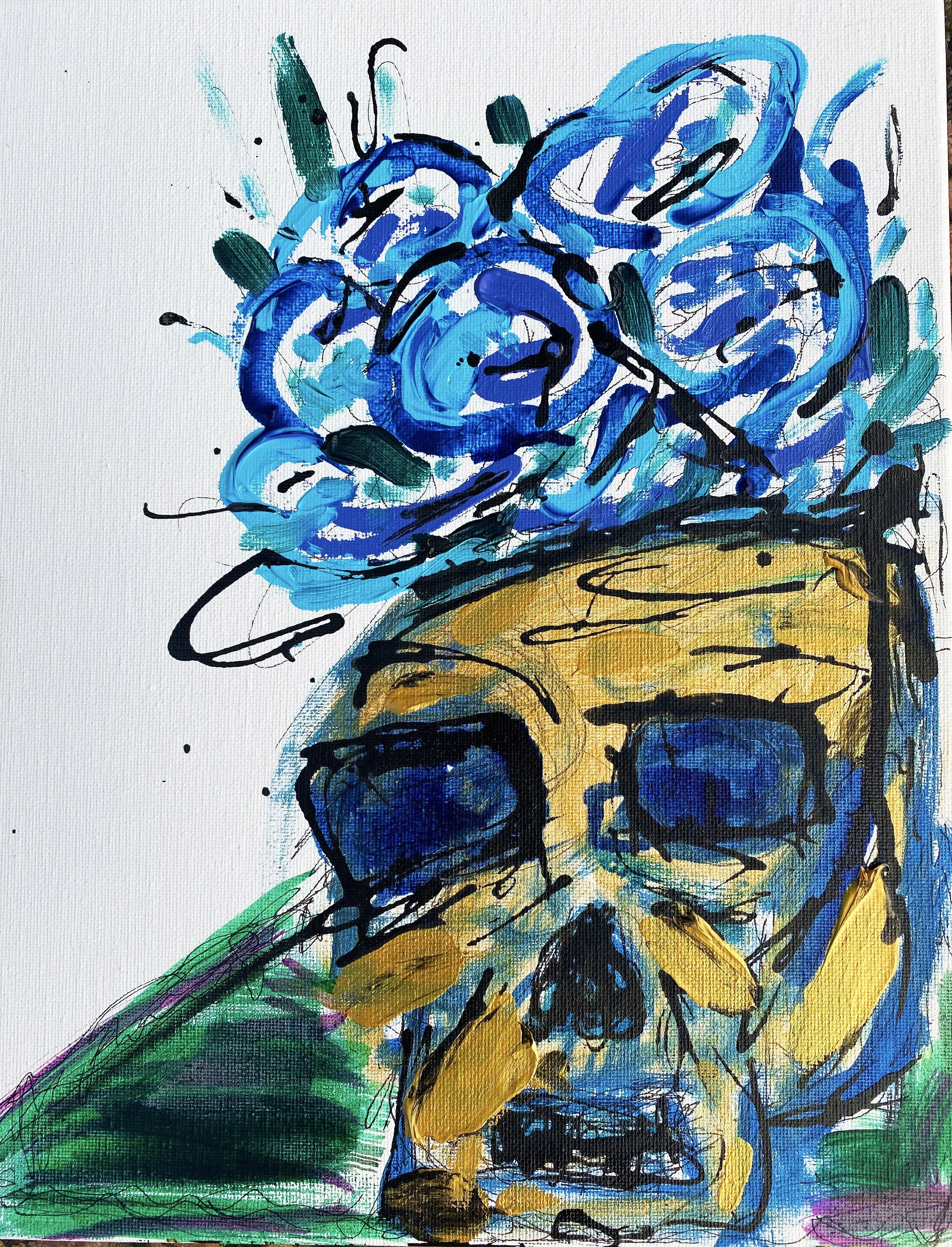 Skully Print 8x10 inch