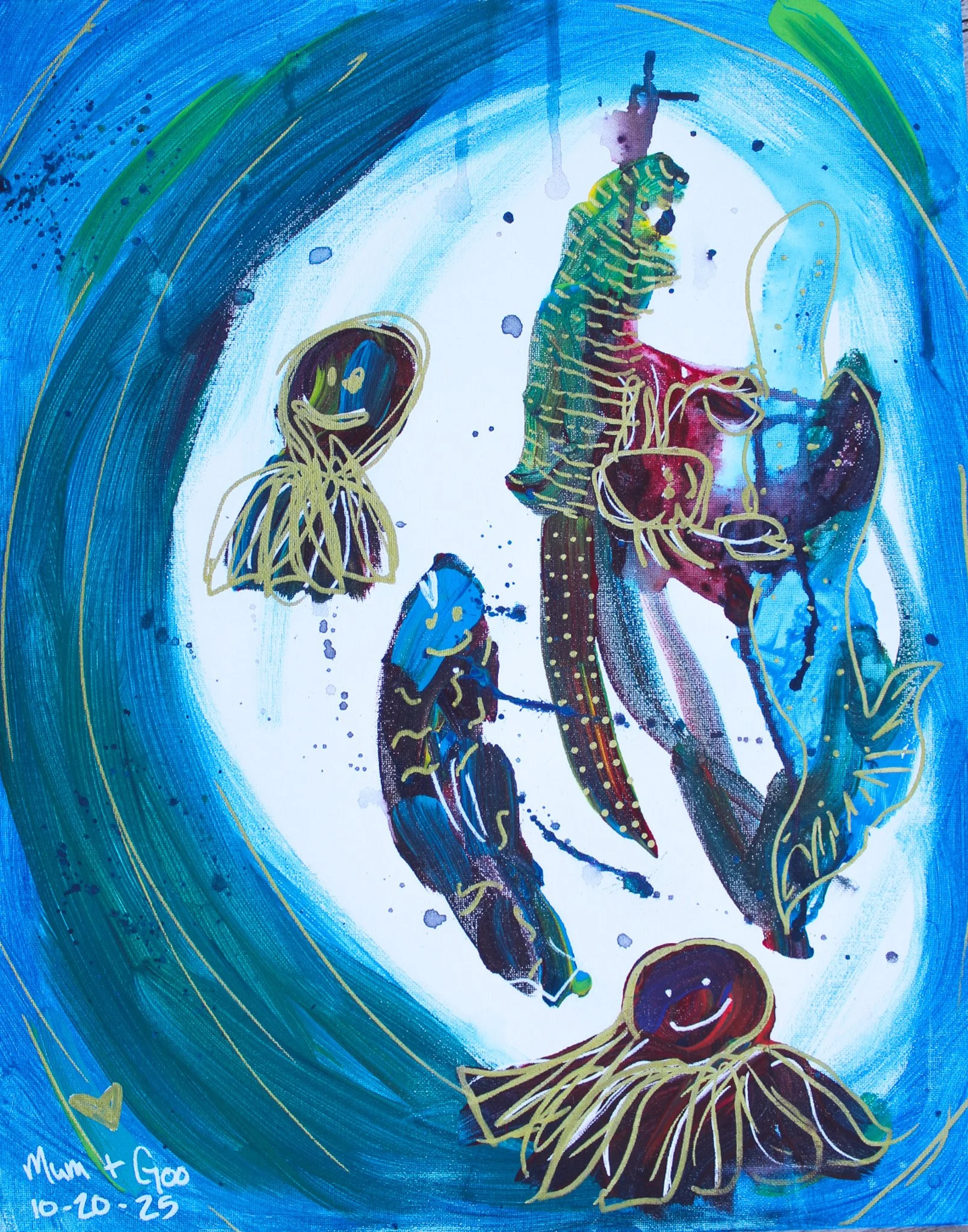 Aquarium Print 8x10 inch