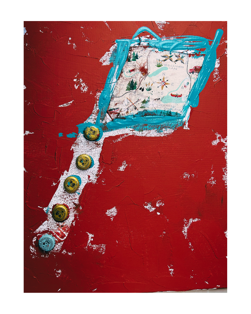 Kites #4 Print 8x10 inch