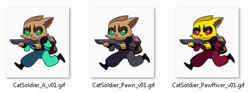  Below are various animations I roughed for Blub before our engineers settled on how to implement characters in-engine and I made the switch to Spine. 