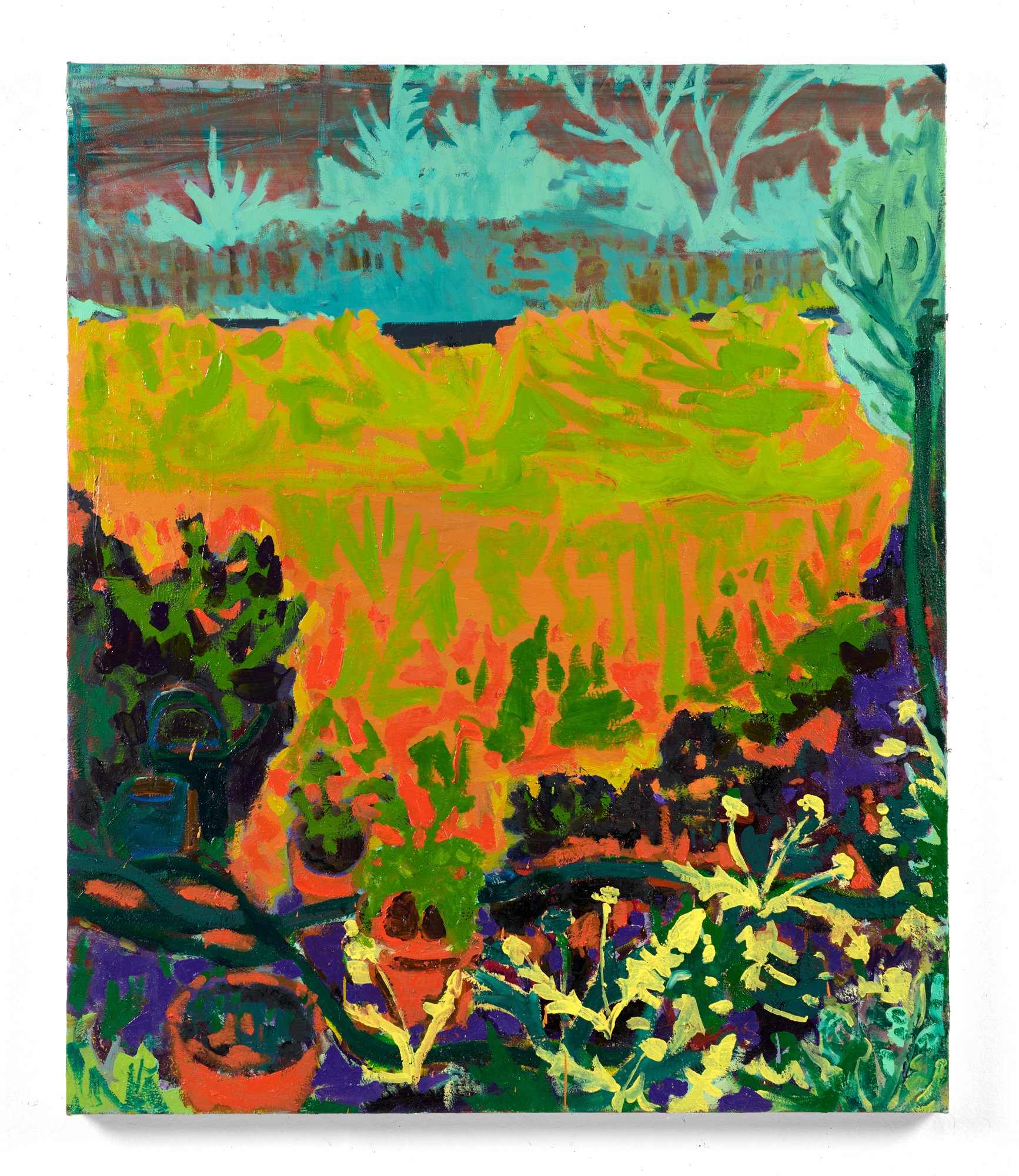   Heat Wave , 2025  oil on canvas  50 in. x 42 in. 