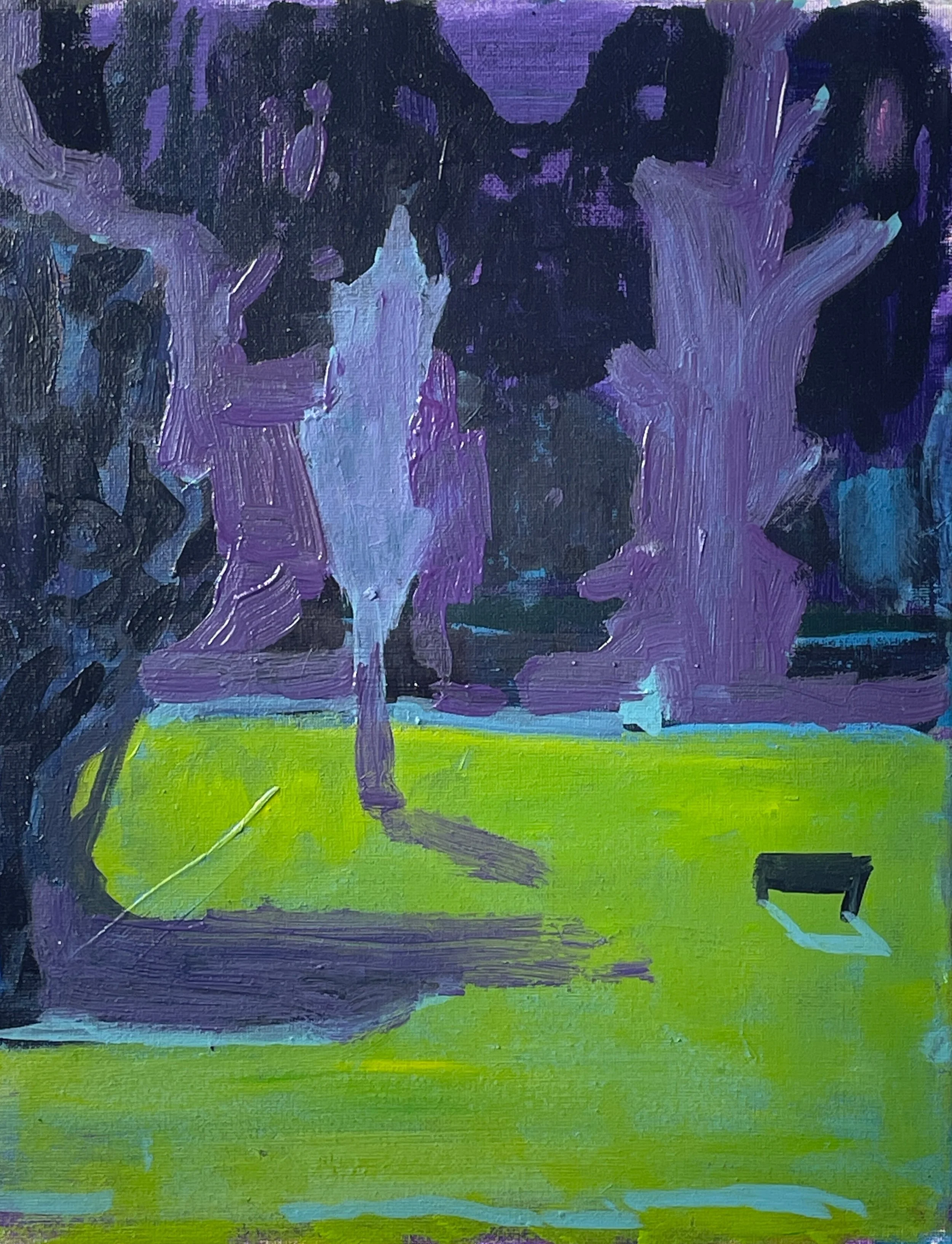  Untitled, 2024   oil on canvas   14 in. x 11 in. 