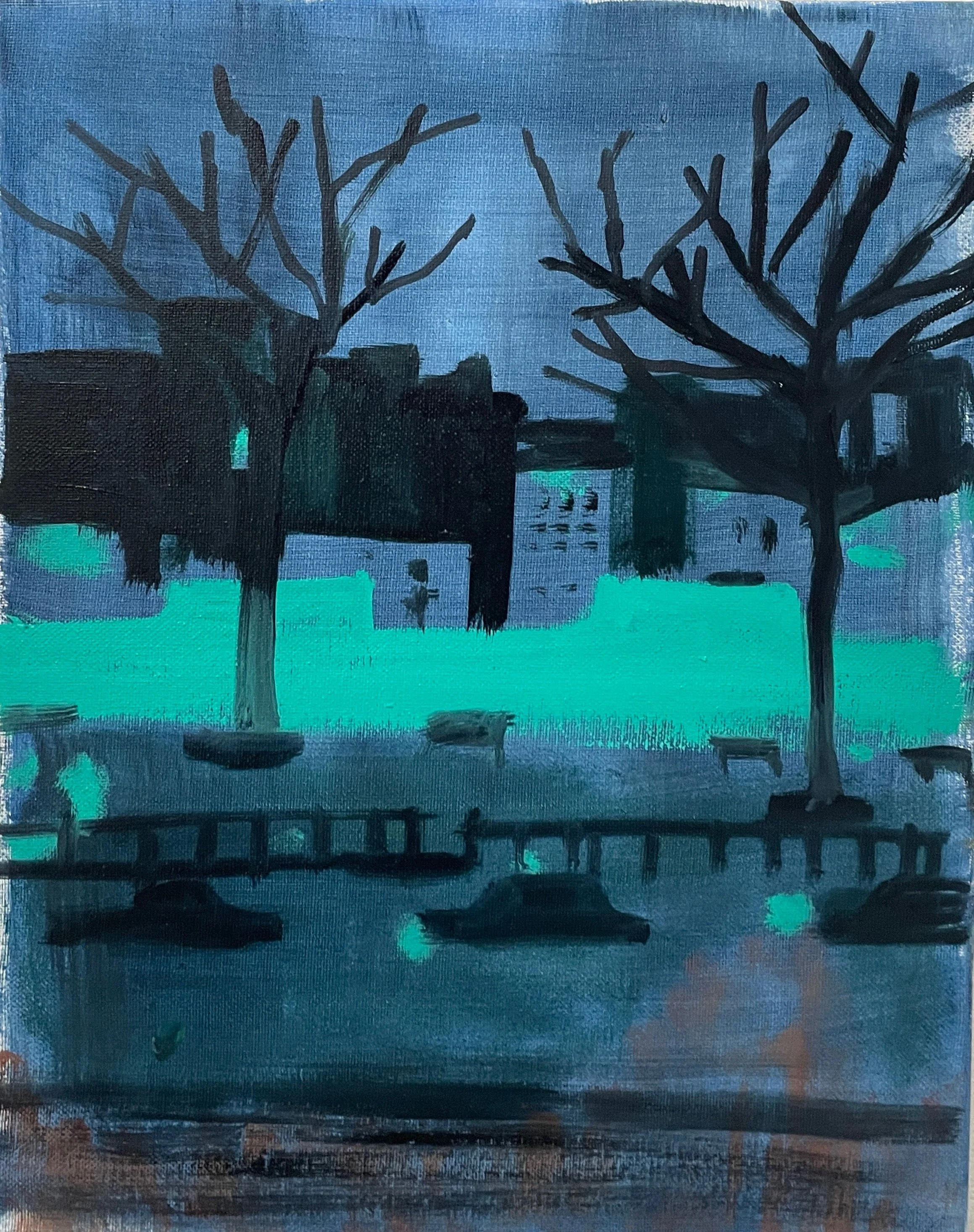  Untitled, 2024   oil on canvas   14 in. x 11 in. 