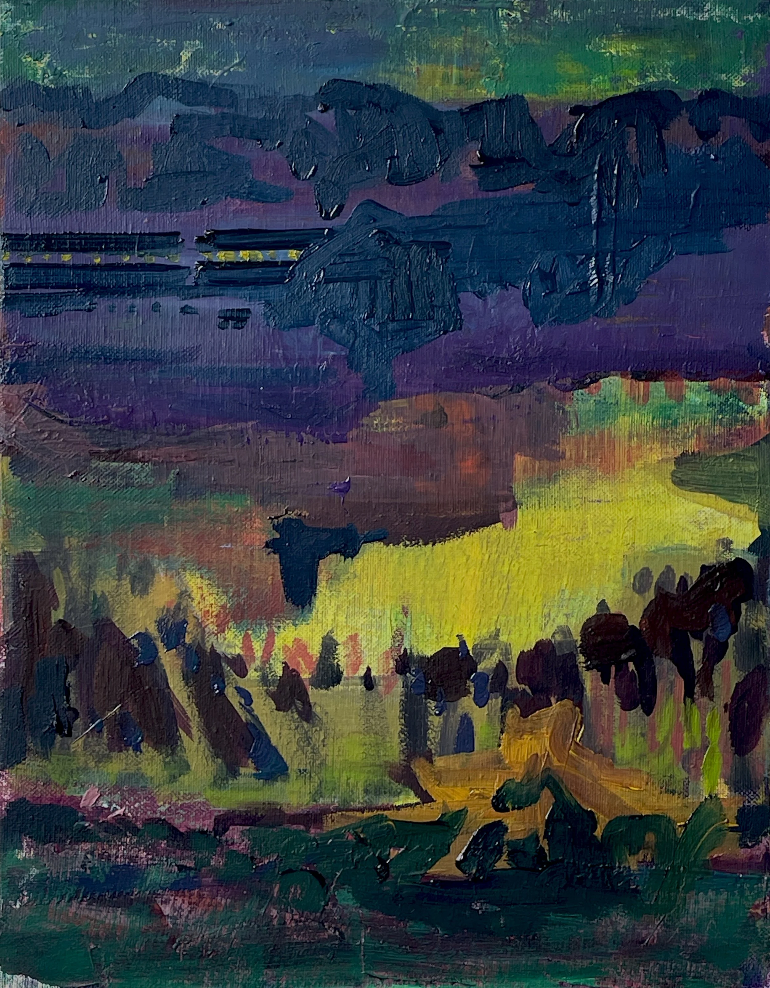  Untitled, 2024   oil on canvas   14 in. x 11 in. 