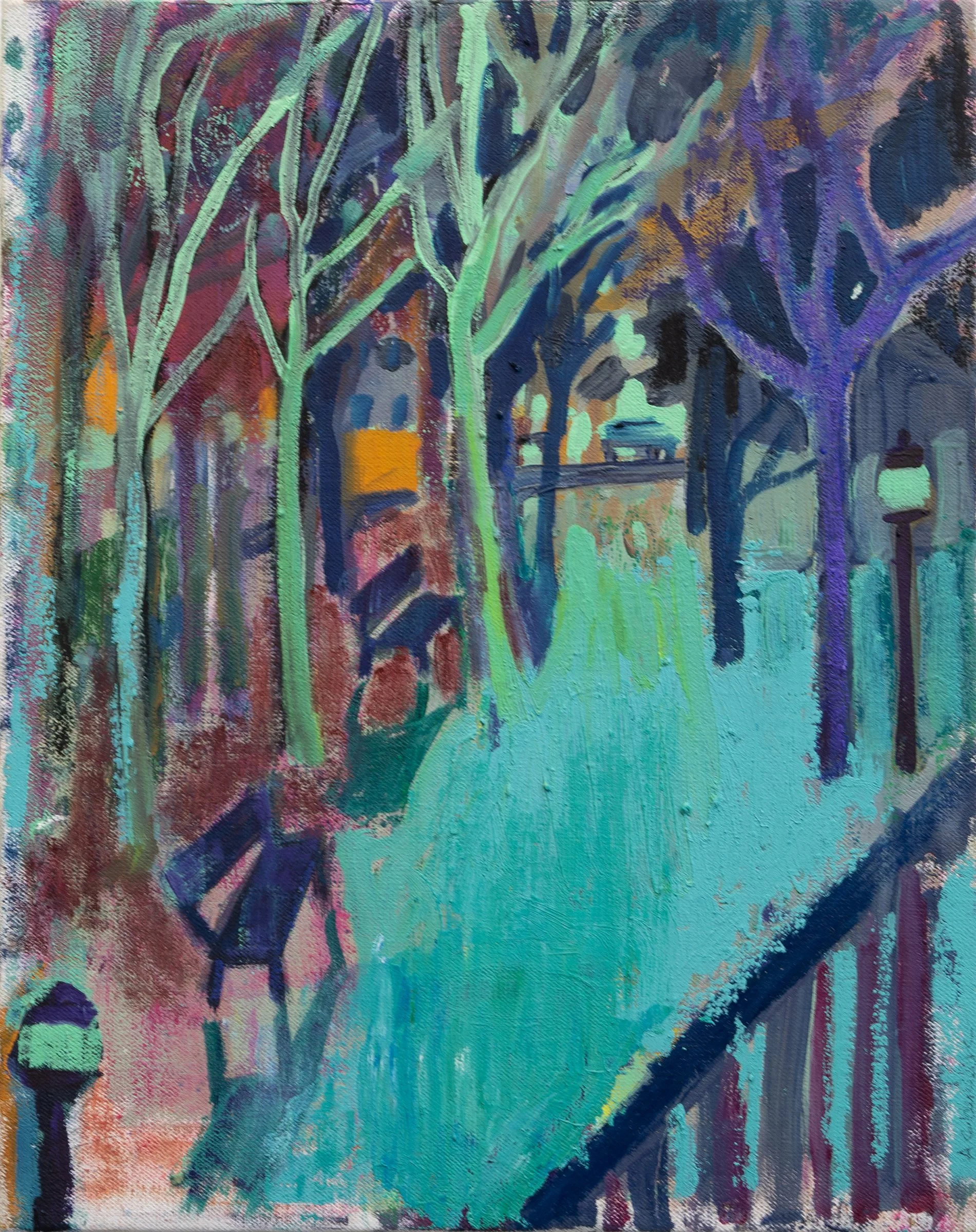  Untitled, 2024   oil on canvas   14 in. x 11 in. 