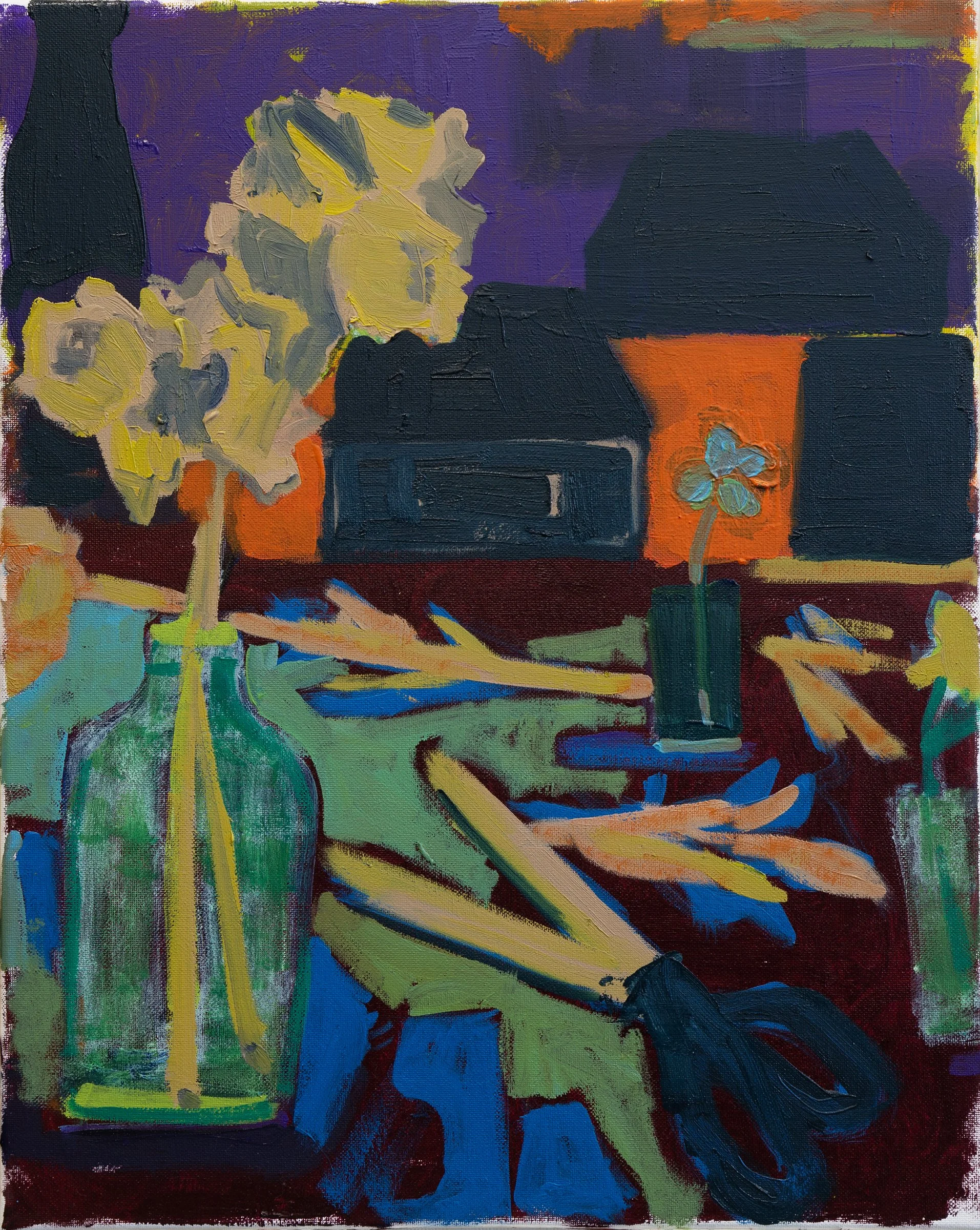  Lucky Find, 2025  oil on canvas  20” x 16” 