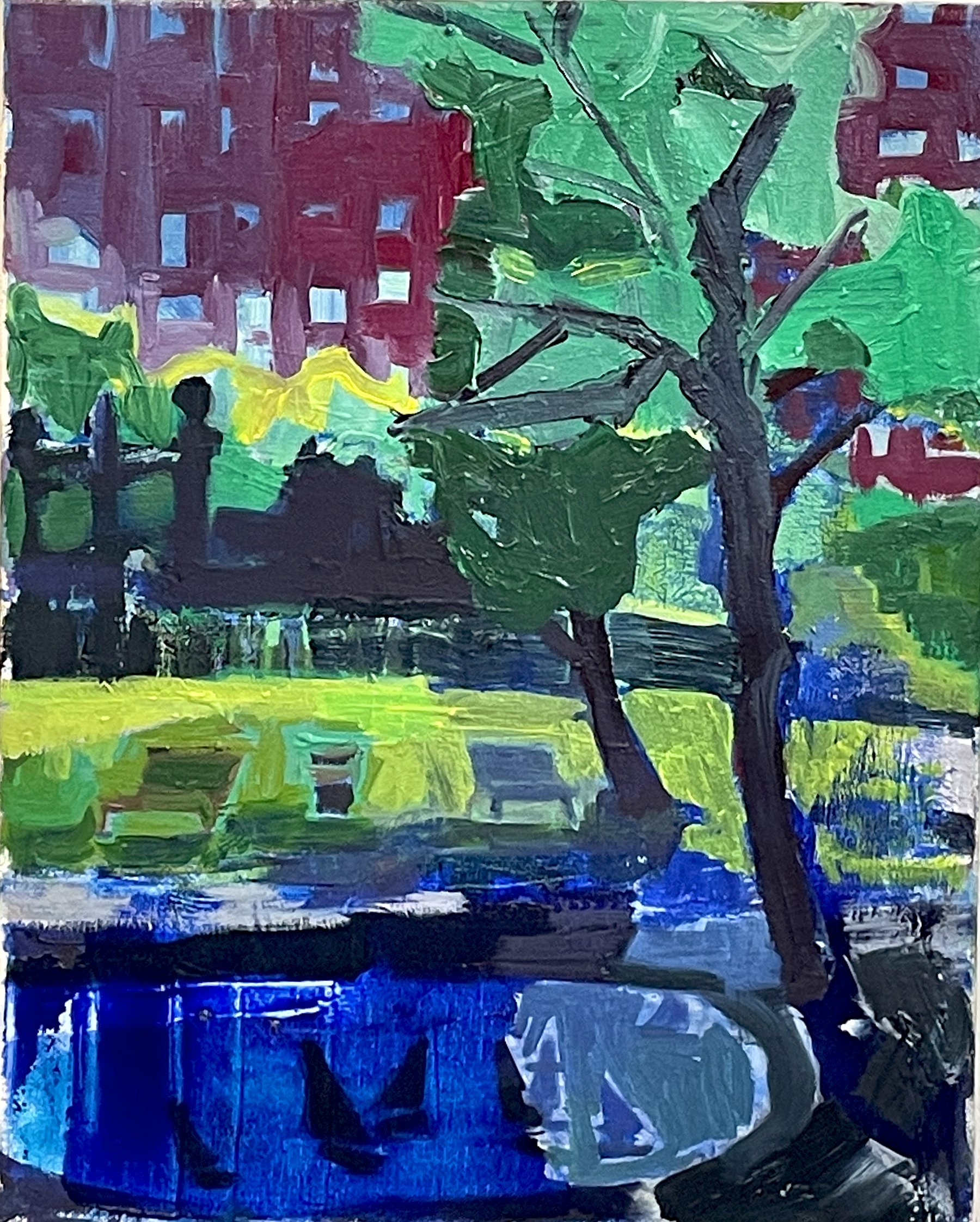  Untitled, 2024   oil on canvas   14 in. x 11 in. 