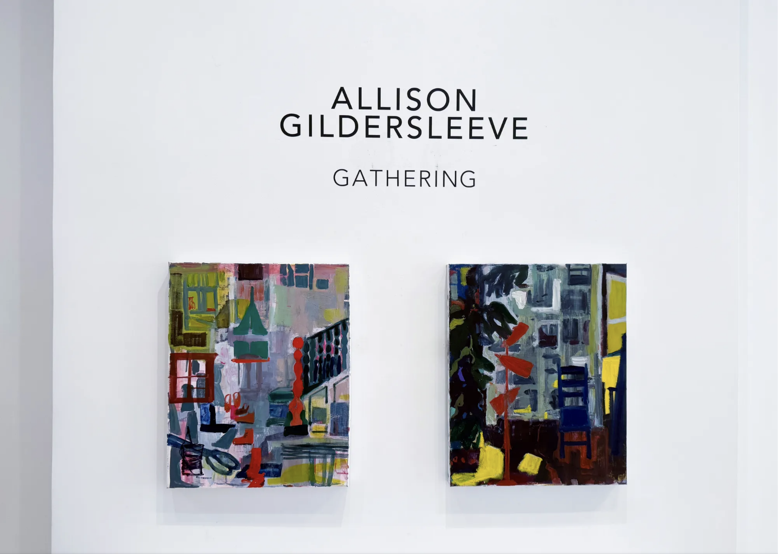   ALLISON GILDERSLEEVE    Gathering    Upsilon Gallery   23 E 67 St, New York, NY     May 7- July 18, 2026 