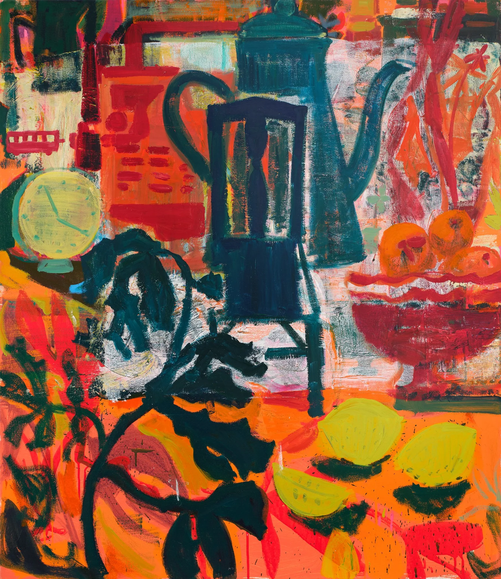   Yesterday is Here   oil on canvas  44 in. x 38 in. 