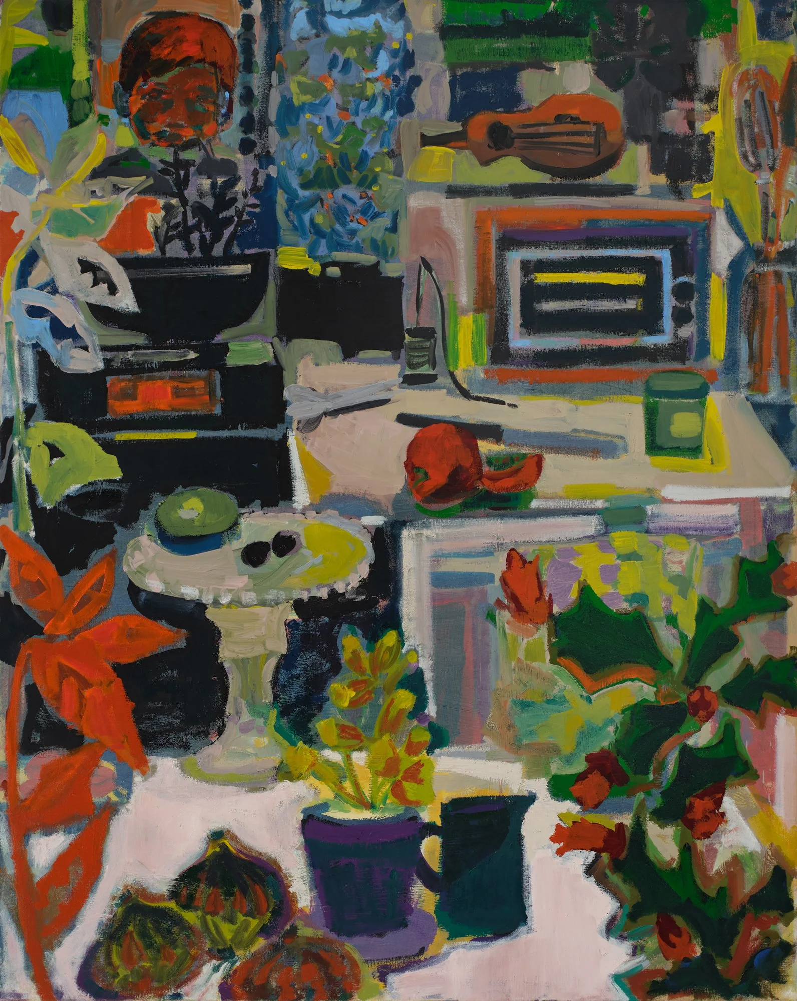   Havermeyer Street   oil on canvas  48" x 38" 