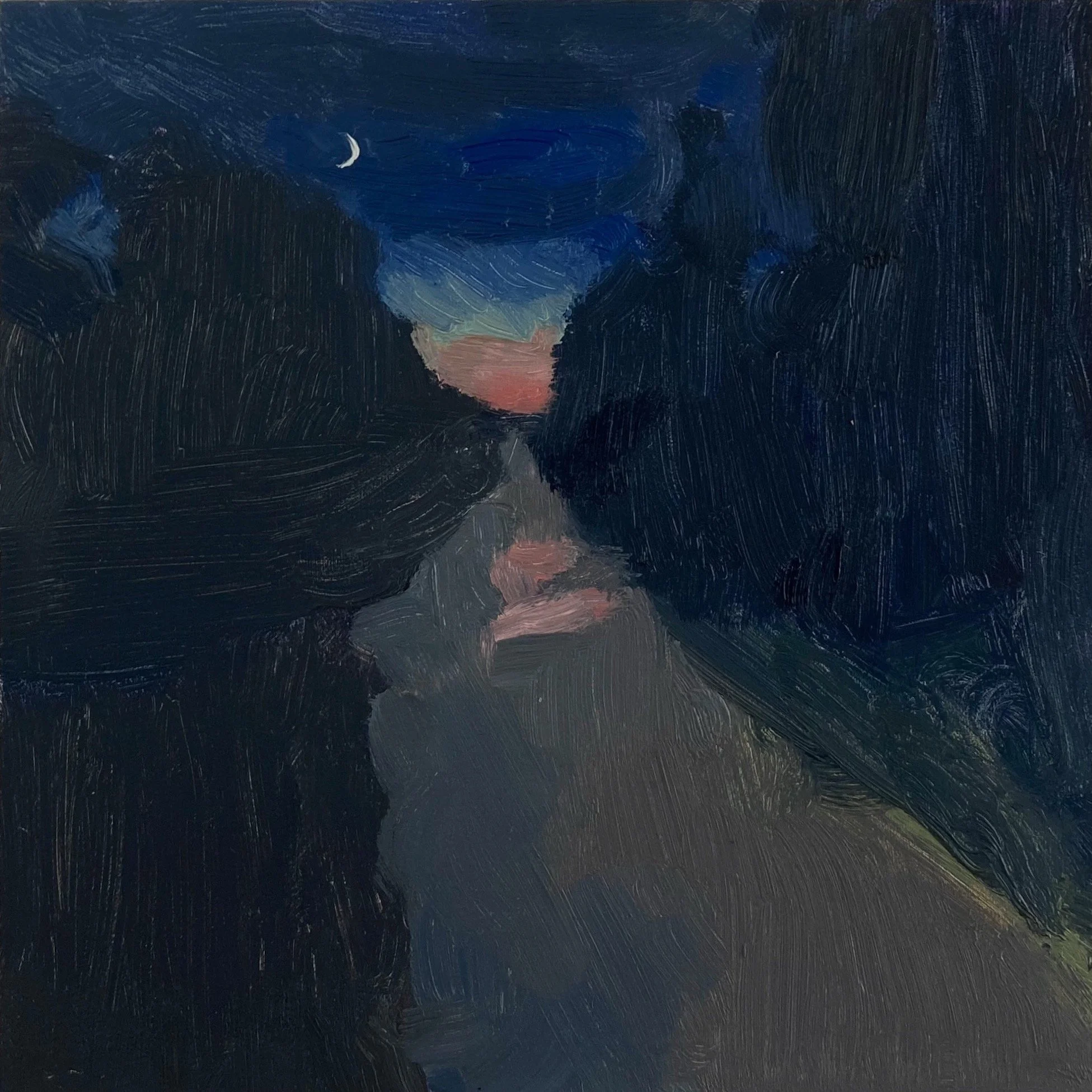 Baby Moon
Oil on Panel 6x6”
