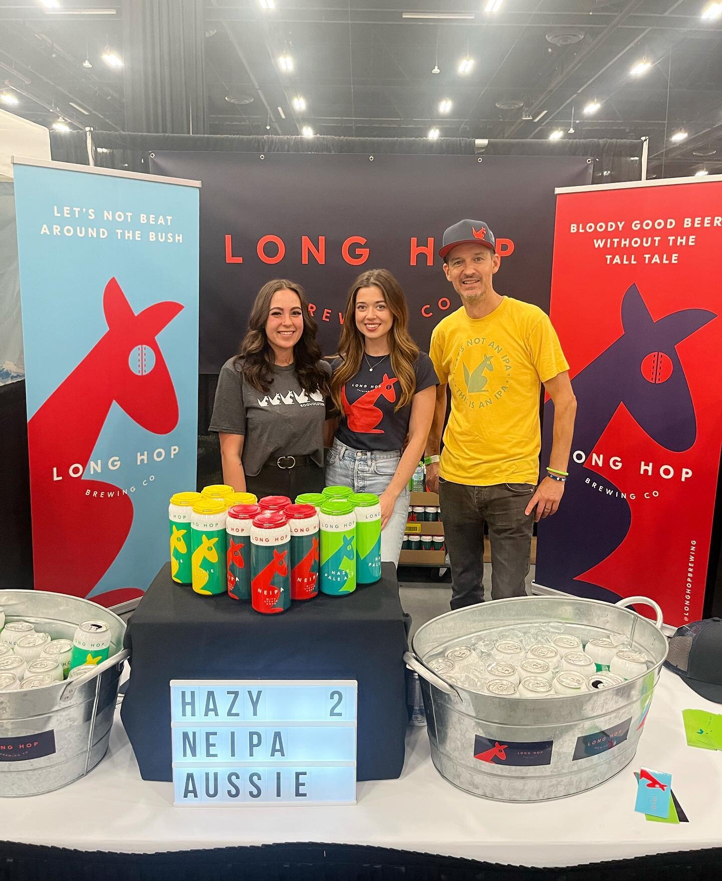 A rare sighting of Jared at @abbeerfestivals day 2! Come visit us to try our new Aussie Ale 🍺