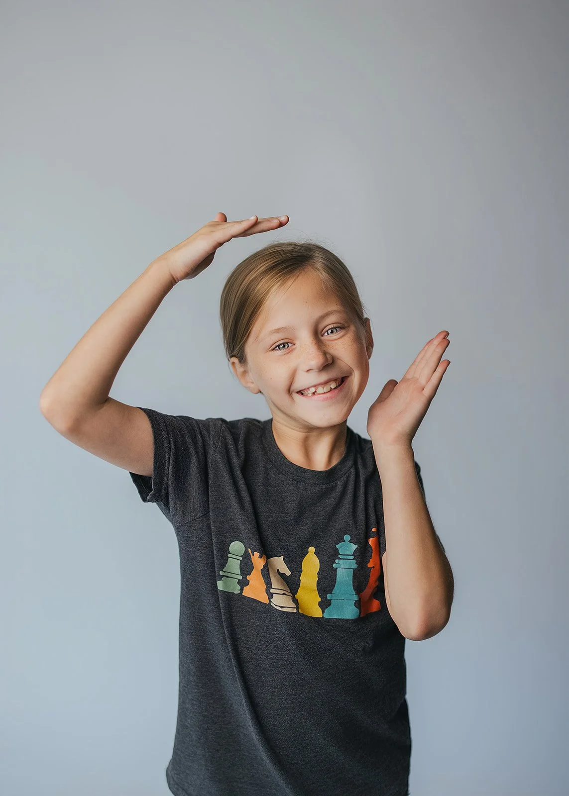 Young Girl Posing Studio Session Fifty Two Hundred Photo and Film Durham NC