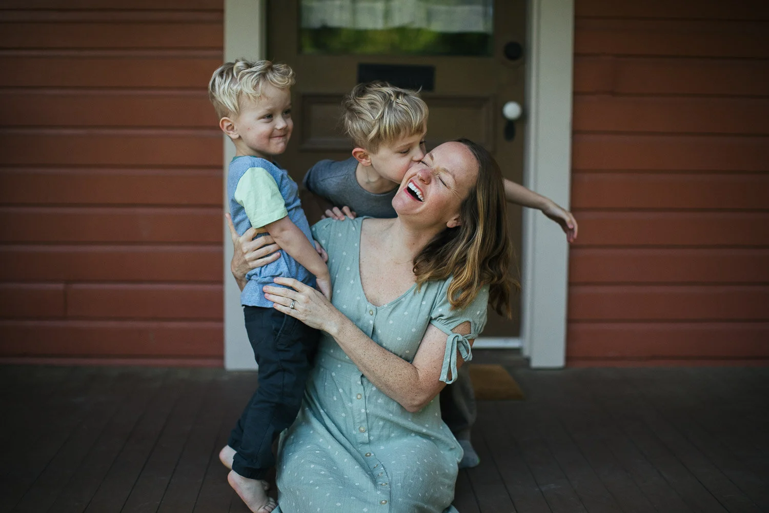 Window + Front Porch Portraits 