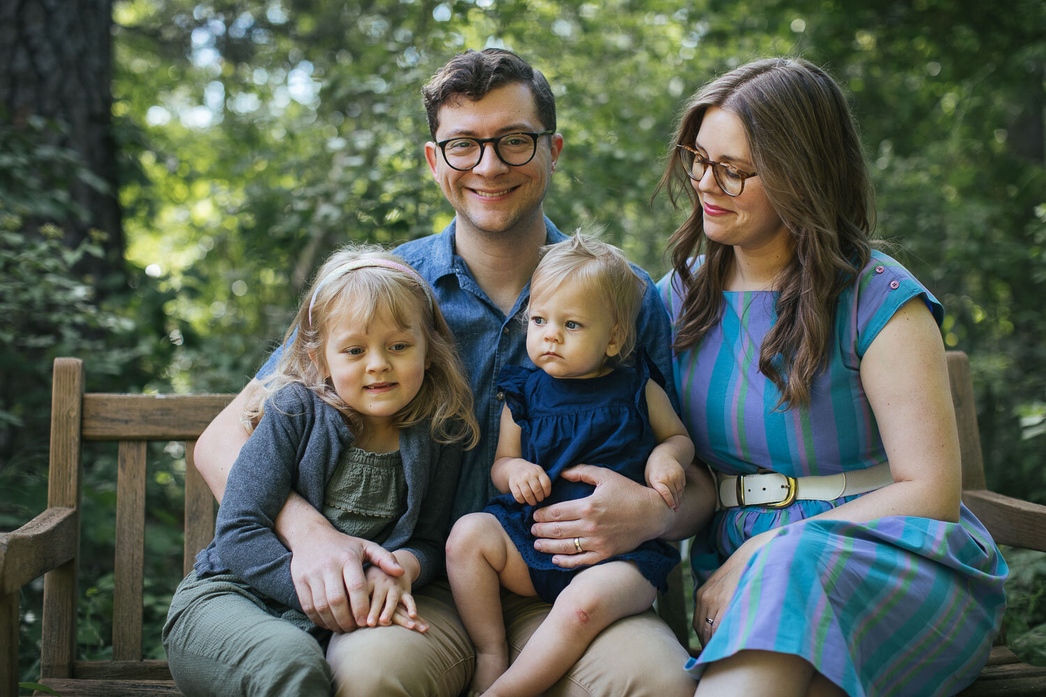 Family Portraits at the NC Botanical Gardens in Chapel Hill — Fifty Two ...