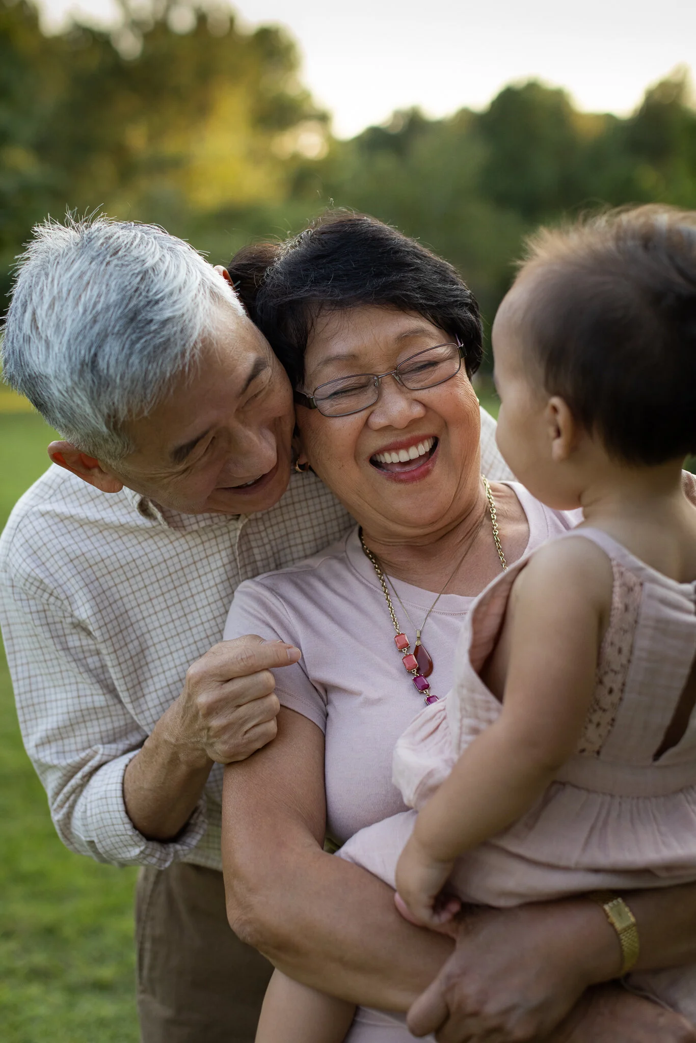 The Yao Family at the Fearrington Village 