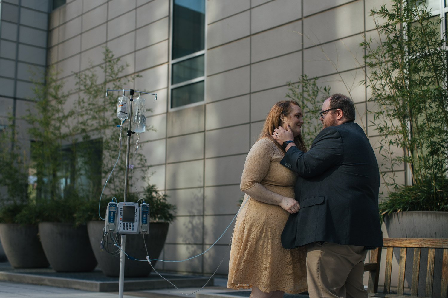 A Wedding Ceremony at Duke University Hospital 
