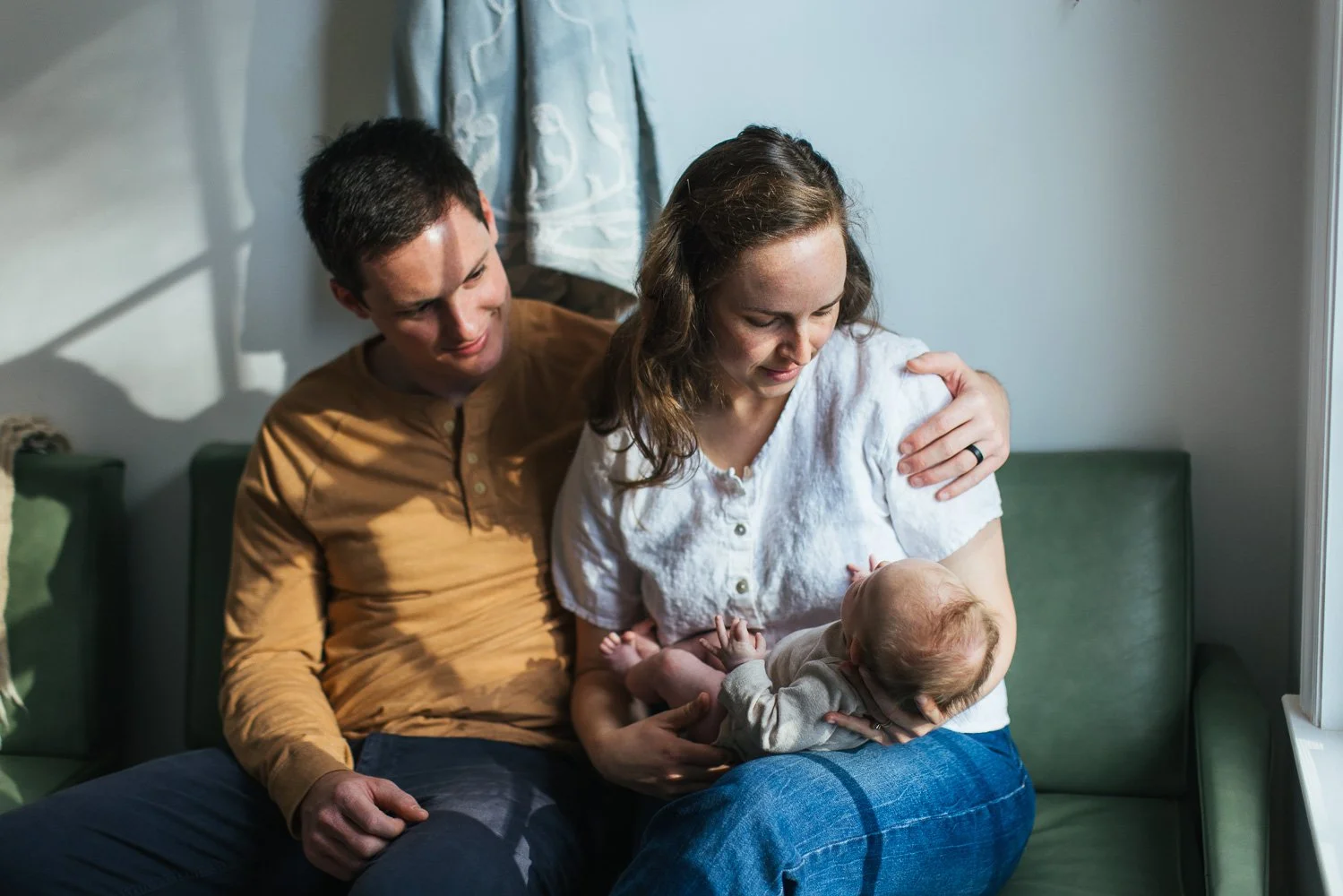 Sweet newborn photos in Hillsborough, North Carolina, The Pershau Family