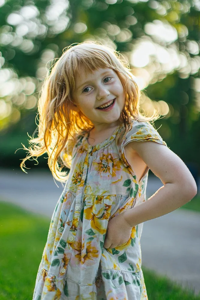 Nickles Family: An easy evening in the garden in Durham, North Carolina