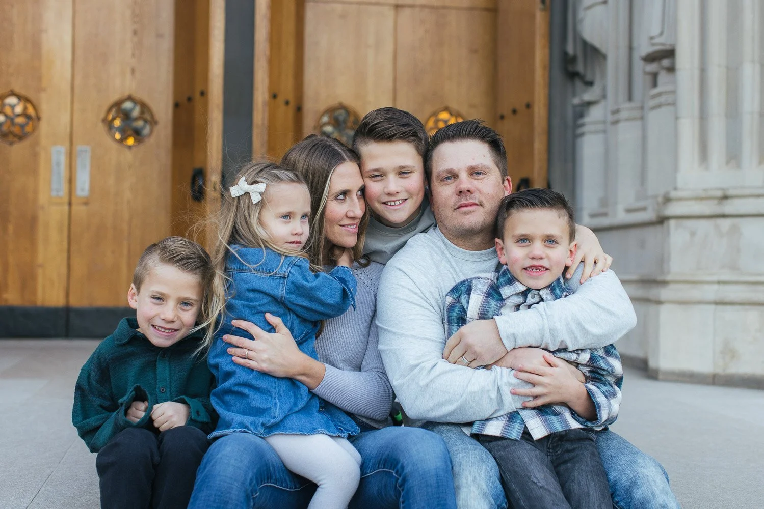 A special family session at Duke University campus 